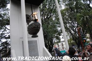 Homenaje al Gral. San Martín en La Matanza